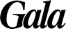 illustration en noir sans fond de la marque Gala